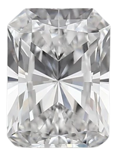 1.1 Carat E VS1 Radiant Lab Diamond For Sale