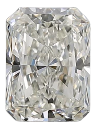 1.05 Carat I VS2 Radiant Natural Diamond on Sale