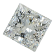 1.08 Carat E VVS2 Princess Lab Diamond Online Hot Sale