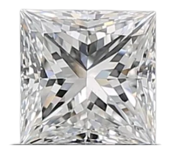 0.78 Carat D VS2 Princess Natural Diamond Supply