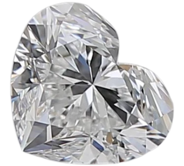 0.7 Carat E IF Heart Natural Diamond Cheap