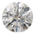 1.07 Carat J VVS1 Round Natural Diamond For Discount