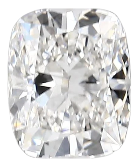 1.06 Carat F SI1 Elongated Cushion Lab Diamond For Sale