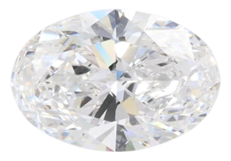 1.28 Carat D VS1 Oval Lab Diamond Online Hot Sale