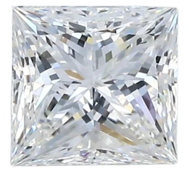 1.31 Carat H VS1 Princess Natural Diamond Cheap