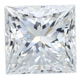 1.01 Carat F VVS2 Princess Natural Diamond For Discount