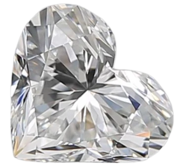 0.9 Carat E IF Heart Natural Diamond Hot on Sale