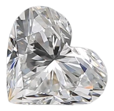 0.9 Carat E IF Heart Natural Diamond Hot on Sale