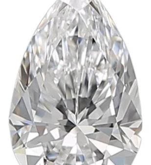 0.72 Carat D VVS1 Pear Natural Diamond Online Hot Sale