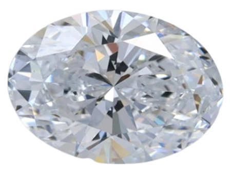 1.1 Carat E VS1 Oval Lab Diamond For Discount