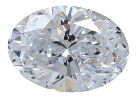 1.1 Carat E VS1 Oval Lab Diamond For Discount