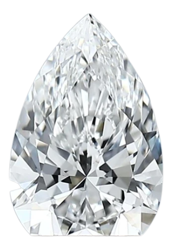 1.37 Carat E VVS2 Pear Lab Diamond Supply