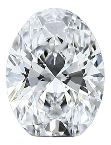 1.21 Carat D VVS2 Oval Lab Diamond Cheap