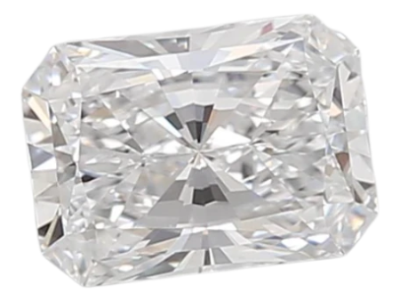 1.43 Carat D VVS1 Radiant Lab Diamond For Discount