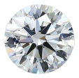 1.28 Carat E VVS2 Round Natural Diamond Discount