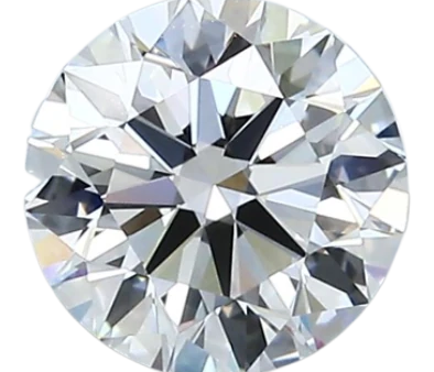 1.28 Carat E VVS2 Round Natural Diamond Discount