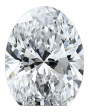 1.3 Carat D VVS2 Oval Lab Diamond on Sale