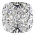 1.01 Carat D VVS1 Cushion Natural Diamond Online Sale