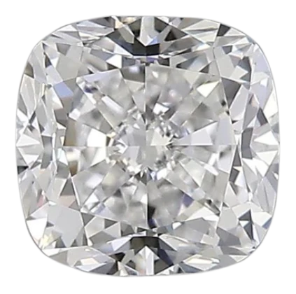 1.01 Carat D VVS1 Cushion Natural Diamond Online Sale