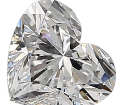 0.71 Carat E VS1 Heart Natural Diamond Fashion