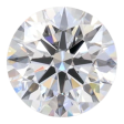 1.26 Carat E VVS2 Round Lab Diamond on Sale