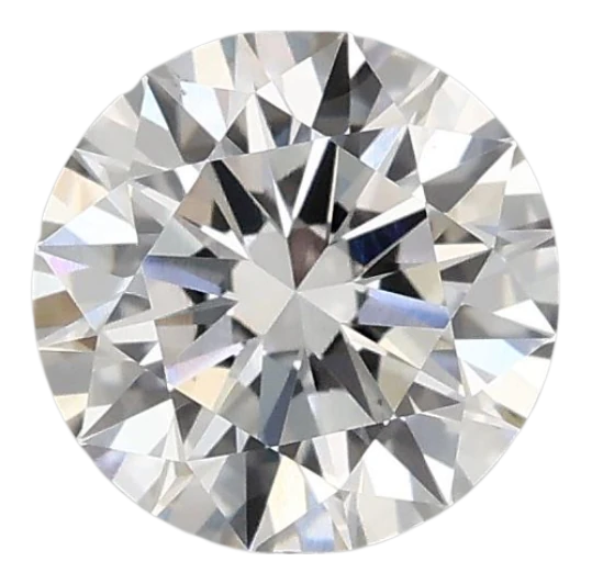 1.01 Carat F VS1 Round Lab Diamond Fashion