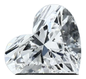 1.17 Carat D VS1 Heart Lab Diamond Online now