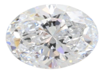 1.36 Carat E VVS2 Oval Lab Diamond Discount