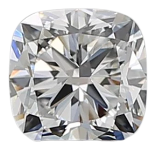 0.51 Carat G VVS1 Cushion Natural Diamond Fashion