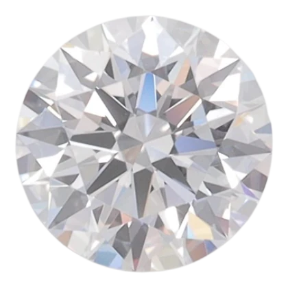 1.0 Carat D VVS2 Round Lab Diamond For Discount