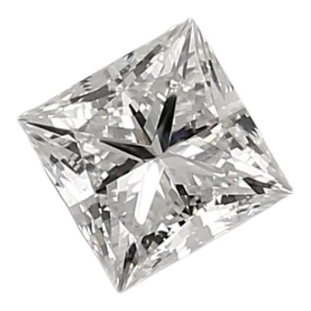 0.98 Carat E VVS1 Princess Lab Diamond Fashion