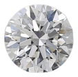 0.7 Carat E SI1 Round Natural Diamond Hot on Sale