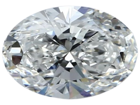 1.44 Carat E VS1 Oval Lab Diamond Online Hot Sale