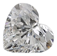 0.73 Carat G VS1 Heart Natural Diamond Fashion