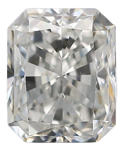 1.0 Carat G VVS2 Radiant Natural Diamond Fashion