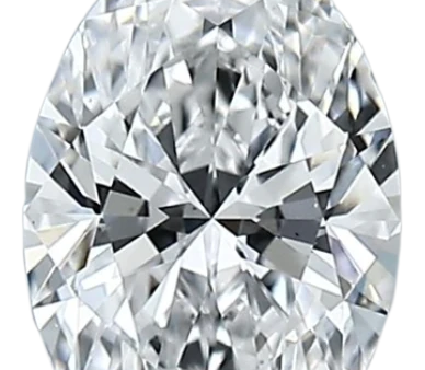 1.08 Carat D VS1 Oval Lab Diamond on Sale