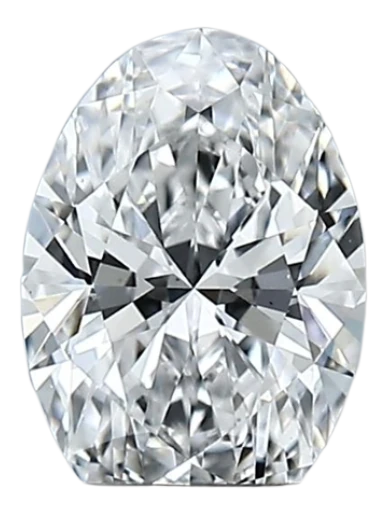 1.08 Carat D VS1 Oval Lab Diamond on Sale