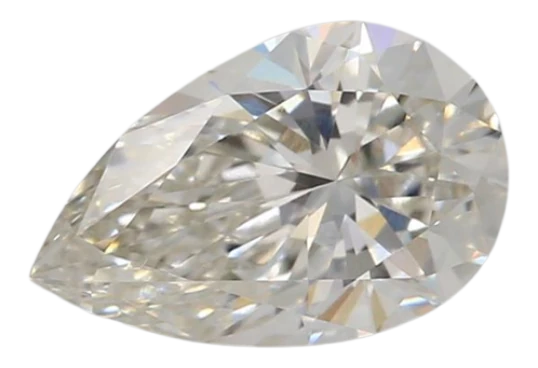 0.79 Carat H VVS2 Pear Lab Diamond on Sale