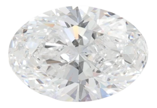 1.38 Carat D VVS2 Oval Lab Diamond For Cheap