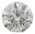 0.56 Carat I IF Round Natural Diamond Online now