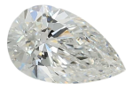 1.36 Carat F VS1 Pear Lab Diamond Fashion