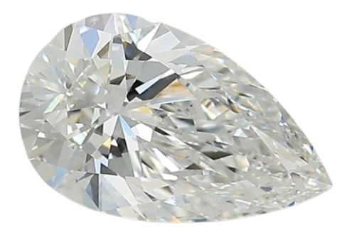 1.36 Carat F VS1 Pear Lab Diamond Fashion