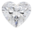 1.12 Carat E VS2 Heart Lab Diamond Online