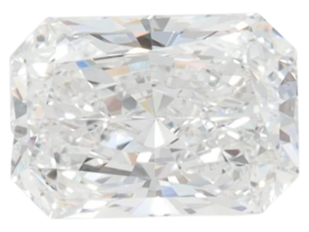 1.39 Carat D VVS2 Radiant Lab Diamond Discount