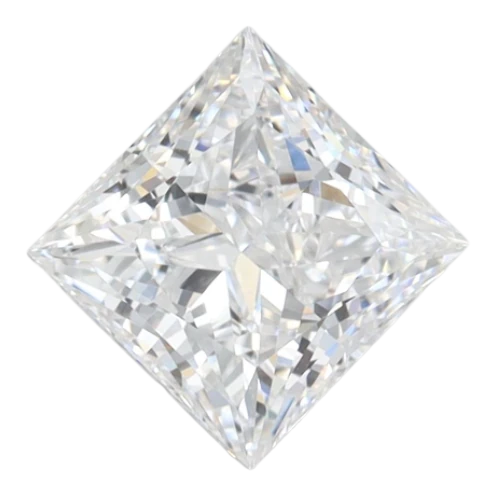 1.23 Carat D VVS1 Princess Lab Diamond Fashion