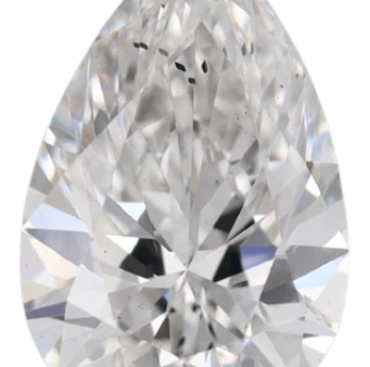 0.71 Carat F SI1 Pear Lab Diamond Supply