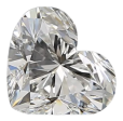 0.81 Carat H VVS1 Heart Natural Diamond Fashion