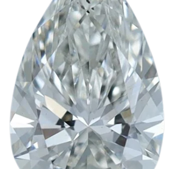 0.41 Carat I SI1 Pear Lab Diamond Online Hot Sale