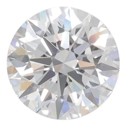 1.37 Carat D VVS2 Round Lab Diamond Fashion