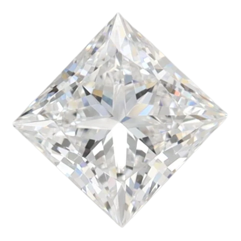 1.02 Carat D VVS1 Princess Lab Diamond Online Hot Sale